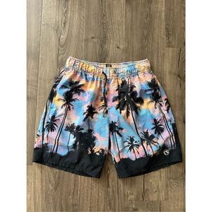 OCEAN CURRENT Men’s swim trunks palm trees sz. XL